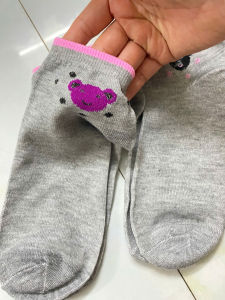 Tất màu trơn thu đôngtất vớ cotton mềm mịn co giãn