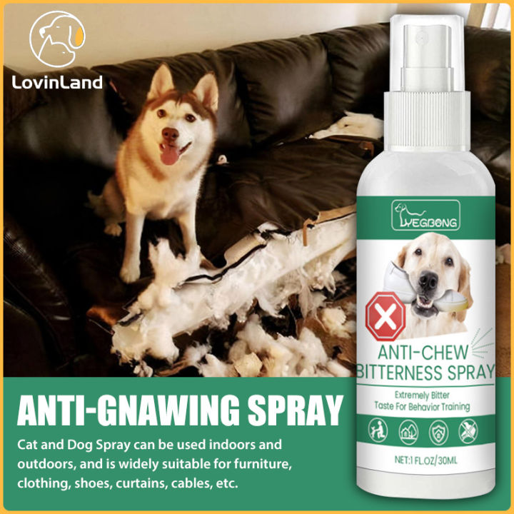 Pet Bitter Anti-Gnawing Spray Evict Dogs Chewing Table And Chair