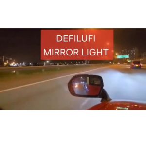 DEFILUFI PROTON S70 EXTERIOR SIDE BLIND SPOT MIRROR LED TURN SIGNAL AND BSD MICROWAVE SENSOR