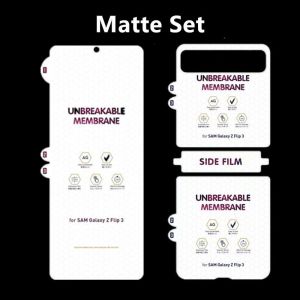 ฟิล์มกันรอยหน้าจอสำหรับ Samsung Galaxy Z Flip 5 และ Flip 4/3/2 ผ่าน Front Membrane