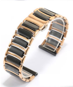 Ceramic Watch Strap For Samsung Galaxy Watch 7/6/5/5 Pro 45mm 40mm 44mm Smart Watch Bracelet Ceramic Watchbands Galaxy Watch Ultra 47mm 6 Classic 43mm 47mm Smartwatch Strap