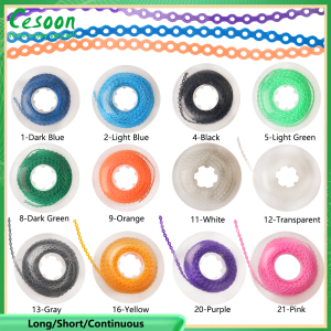 OUYSHOP *-CZ-30 colors15 inches 40 pieces-Power Chain – Perfect Multi-Purpose Display Chart