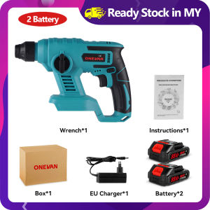 💥3 Days Delivery💥3600rpm Cordless Electric Rotary Hammer Rechargeable 8600ipm Electric Hammer Drill For Makita 18V Battery