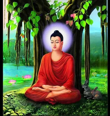 [HCM]tranh thêu chữ thập Phật thích ca Mâu ni - LV3033