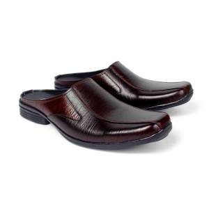 Mamojo Sepatu Pantofel pria / Sepatu Slop / Sepatu Formal / Sepatu Formal Casual / Sepatu pantopel / Sepatu Kantor Murah / Sepatu Kulit Sepatu Pegawai Kantor / Sepatu Selop / Sepatu Kulit Selop SL 72 +