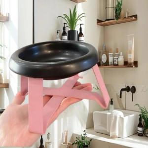 [Blue Sea Mall] New Spine Protection Pet Bowl High Feet Neck Protection Cat Bowl With Stand Pet Food Bowl Pet Supplies