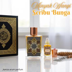 MINYAK WANGI 1000 BUNGA/Parfum 1000 bunga non alkohol wangi lembut tahan lama