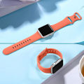 【ซื้อ 1 แถม 1】สาย apple watch Ultra 2 49mm สายซิลิโคน 45MM 41MM สีใหม่ สีสวย พร้อมส่ง สายนาฬิกาข้อมือ iwatch series 8 7 6 5 4 3 Se 2 38/40/42/44MM สายแอปเปิ้ลวอช. 
