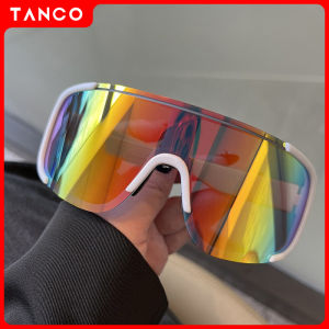 TANCO 2025 แว่นตาเลนส์ใหญ่แว่นตากันแดดกีฬาโพลาไรซ์ผู้หญิงผู้ชายแฟชั่นใหม่ป้องกันรังสียูวีเลนส์ HD NO.2085ใส่วิ่งปีนเขาเดินทาง