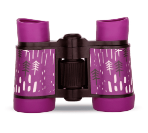 Kids Binoculars 4X30mm Double Tube High Definition Telescope Toys Educational Cartoon Outdoor Optical Glasses Gift For Kid