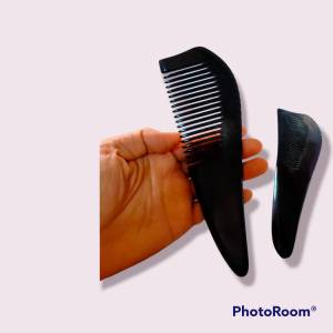 หวีเขาจามรีแท้ หวีเขา หวีสุขภาพ (ส่งไว)ขนาด 17-20 ซม. มีแบบให้เลือก หวีไร้ไฟฟ้าสถิตย์ จัดทรงสวย ผมไม่ขาดหลุดร่วง ไม่แตกปลาย