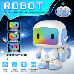 Robot Toy for KidsRemote Control Robots with Smart Interactive Dancing Programmable Toy Rechargeable Robots Toys for Age 3-8 Year Old Child Christmas Birthday Gift Present