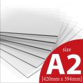 *Size A2* Arcylic Sheet/Papan Perspek/亞克力板-Grade AA. 