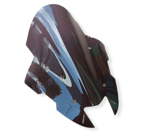 Visor TDR V2 Nmax Old Model Sirip Cyborg & Visor TDR V2 Nmax New Model Sirip Cyborg