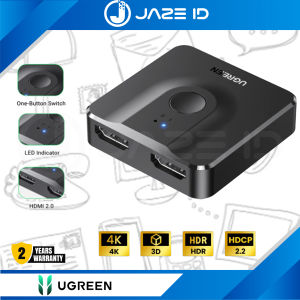 UGREEN HDMI Switcher 2 Input 1 Output Switch Selector 2 Port 4K In Out