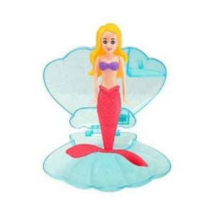 GONOVO Phao công chúa Đồ chơi lặn nàng tiên cá Thiết kế đang phát triển Vòng quay hài hước Đồ chơi bể bơi nàng tiên cá Quà sinh nhật Trò chơi lặn Nàng tiên cá vỏ sò nổi Đồ chơi nước