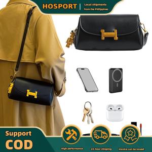 【HOSPORT】Kids Leather Crossbody Bag Lightweight and Durable Kids Shoulder Bag for School Travel and Play