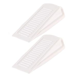 2Pcs AntiCollision PVC Door Stoppers Nonslip Decorative Door Stop Wedge Soft Doorstop Door Rear Retainer Enduring