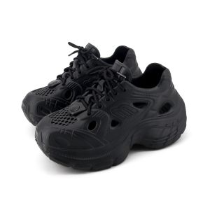 FGMM Sandal Wantia Kekinian Tinggi Sandal Baim Wanita Jelly Sandal Fuji Korea Sepatu Wanita Lace-up