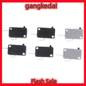 Gangke 2pcs KW16(5)A 250VAC Microwave Oven Door Micro Normally Open Close Switch
