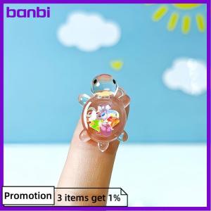 banbi เครื่องประดับตู้ปลาในสวน1ชิ้นเต่าแวววาวเรืองแสงขนาดเล็กของตกแต่งบ้านงานฝีมือภูมิทัศน์เต่าเรืองแสง