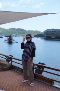 Blus Salur Oversize Nikita Blouse Katun CVC Mix Kaos Combed 24s S M L XL XXL 3XL Blouse Korean Style