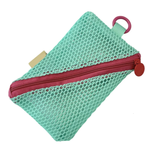 Rõ ràng lưới túi đựng mỹ phẩm Túi trang điểm du lịch nhỏ cho phụ nữ ví nhỏ thực tế Dây Kéo Túi lưu trữ