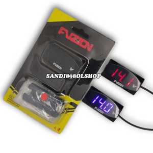 voltmeter motor digital waterproof led/volmeter mobil