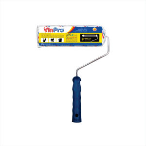 Cọ lăn sơn nước Rulo Việt Mỹ VinPro (9in/23cm). Vải sọc chất lượng cao