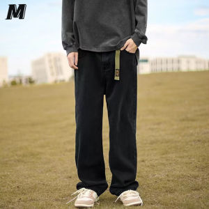2023 baru celana jeans longgar korea pria Tidak luntur celana pria celana lurus celana korean style pria kulot jeans korean style pria jeans pria kulot jeans high waist promo