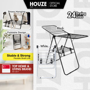 [HOUZE] Menshar Gullwing QuickFold Airer & Drying Rack