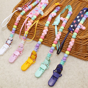 Tali Rantai Gantungan Empeng Bayi Pacifier Clip Tali Empeng Dot BPA Free untuk Anak Bayi -Vegasus
