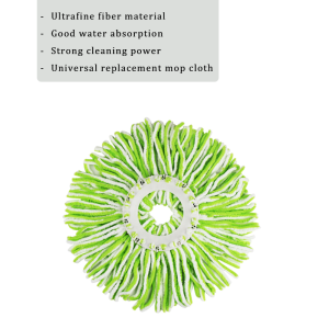 LuzNest 360 Rorating Map Spin Mop with Squeezer Heavy Duty Tornado Mop Bucket Set for Floor Cleaning