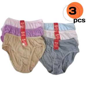 6pcs Celana dalam wanita Golden Nick size M L XL XXL