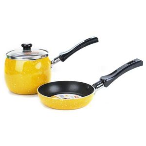 Bộ Nồi Chống Dính Supor Bobo - T0305 bộ nồi chảo nấu bột mini