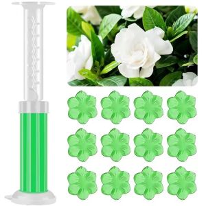 🔥3/6x Gel Toilet Bowl Cleaner Flower Stamp Toilet Deodorizing Gel Stamp Toilet Flask Odor Remover(1 Tube of 12Flowers)