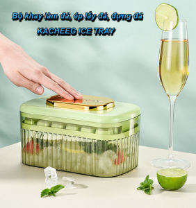 Bộ khay làm đá ép lấy đá đựng đá KACHEEG ICE TRAY cao cấp - EuroHome