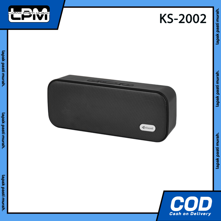 Speaker Bluetooth Mini KS2002 KISONLI Ergonomic Potable Super Bass ...