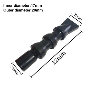 NOWNICE 1Pcs Black Aquarium Duckbill Nozzle Adjustable Plastic Filter Pump Connector Rotating Water Outlet Return Pipe Connector for Fish Tank Aquarium