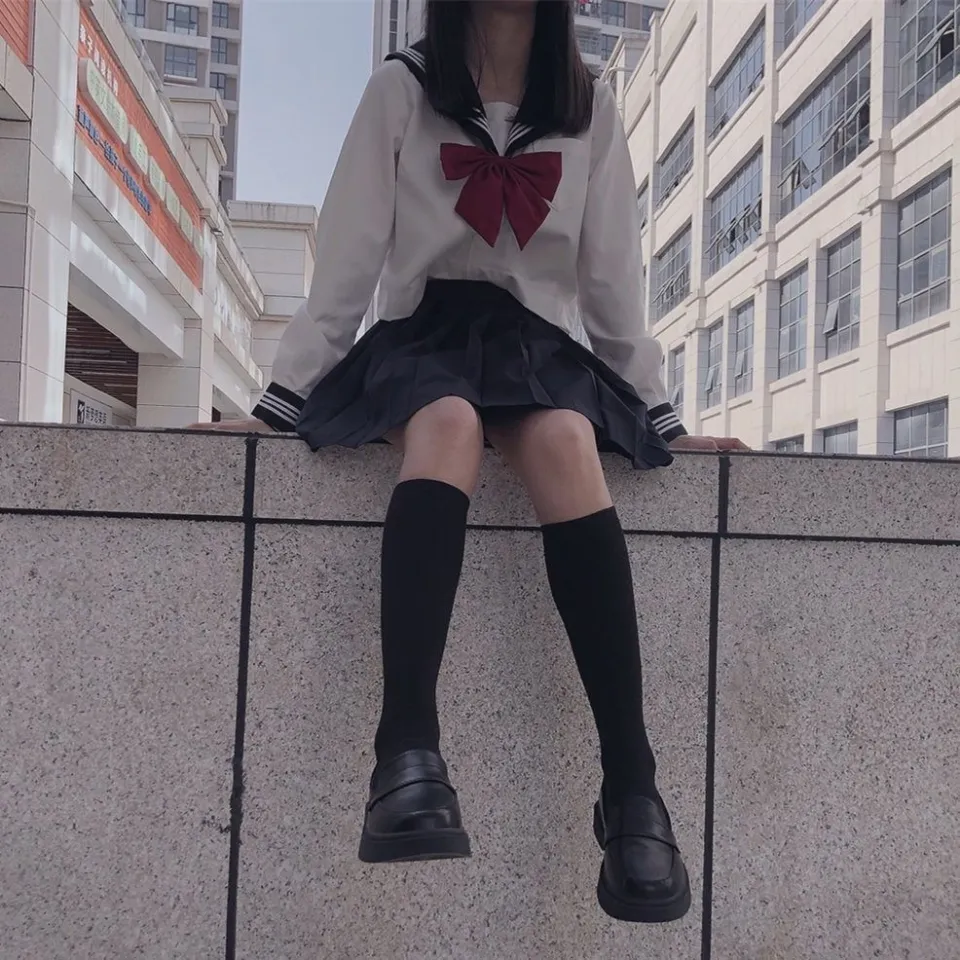 Bộ Đồ Hoá Trang Nữ Sinh Nhật Bản Dễ Thương C001 Với Áo Thuỷ Thủ Croptop Co  Giãn Kèm Chân Váy Sexy - Đồ ngủ cosplay, gợi cảm | ThờiTrangNữ.vn