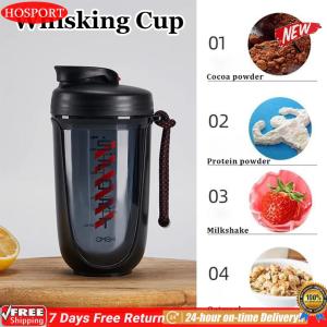 [HOSPORT Official Mall]590ml Drink Shake Bottle Detachable Fitness Water Cup Whey Protein Powder Mixer Bottle for Gym Camping Hiking Sports