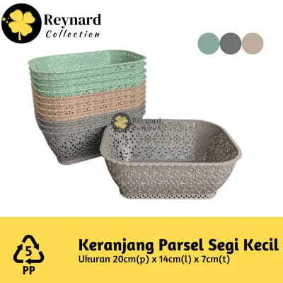 Keranjang Parsel Segi Keranjang Segi Keranjang Hampers Mini Serbaguna High Quality