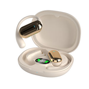 Full-Color Touch Screen OWS Bluetooth 5.4 Earphones Wireless Noise Cancelling Gaming Headphone with Mic HiFi Stereo Sound