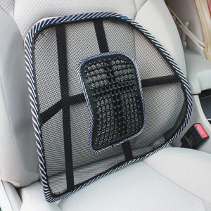Mesh Lumbar Lower Back Support Car Seat Chair Cushion Pad