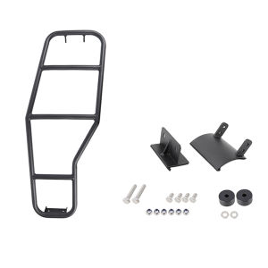 BAWA Aluminum Alloy Tailgate Climbing Ladder for Suzuki Jimny 2007-2017 Rear Door Frames Car Exterior Accessories