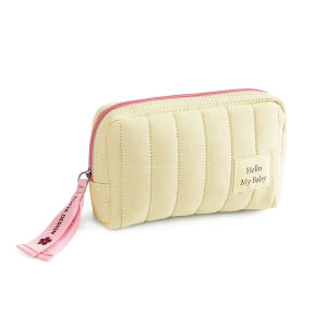 *SG SELLER* Quilting Cosmetic Practical Organizer|Handy Accessory Cushion Pouch|Travel Toiletry Bag