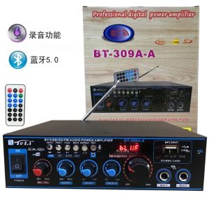 220V 2000W 2-channel D-level HIFI Bluetooth power amplifier Car Home Audio Bass Power Audio Player