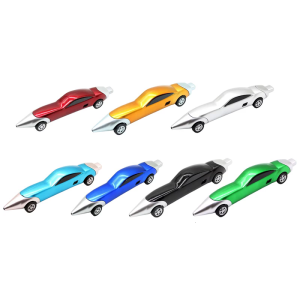 Miniature Car Shape Ballpoint Pen Retractable Writing Pen 1.0mm Pen Point For Students Adult Kid Car Enthusiasts Writing