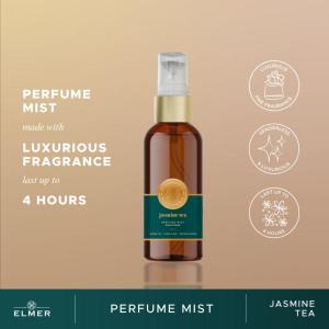 ELMER Perfume Mist 60ml Brume De Parfum With Luxurious Fragrance Compact Wangi - Jasmin - Pear - Lily