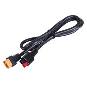 สายขั้วต่อชาร์จ XT60ตัวผู้เป็นแผงโซล่าสำหรับยานพาหนะไฟฟ้าอุปกรณ์เสริมสำหรับเครื่องกำเนิดไฟฟ้าพลังงานแสงอาทิตย์